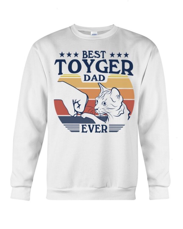 Cats Shirt - Best Toyger Dad Ever