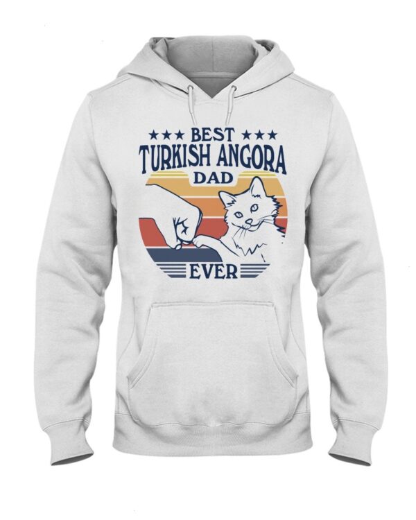 Cats Shirt - Best Turkish Angora Dad Ever