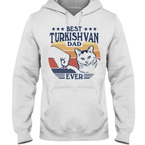 Cats Shirt - Best Turkish Van Dad Ever