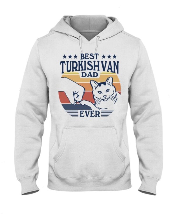 Cats Shirt - Best Turkish Van Dad Ever