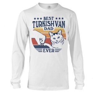 Cats Shirt - Best Turkish Van Dad Ever