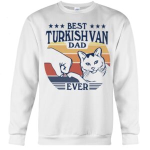 Cats Shirt - Best Turkish Van Dad Ever