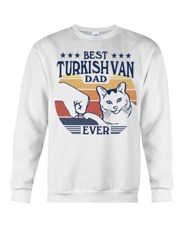 Cats Shirt - Best Turkish Van Dad Ever