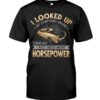 Muscle Car Shirt - I Looked Up My Symptoms Online Turns Out I Just Need More Horsepower Car Lovers Gift