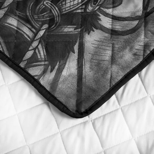 Fenrir Quilt Bed Set, Viking Quilt Bedding Set Throw, Twin, Queen, King Size for Bedroom, Gifts for Viking Lover