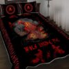Fenrir Wolf Inside Me Viking Quilt Set Throw, Twin, Queen, King Size, Viking Quilt Bedding Set Blanket, Viking Quilt For Bedroom, Gifts for Viking Lover