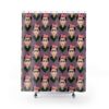 Frida Kahlo Shower Curtain, Bathroom Design and Decor, Unique Art Print Gift Idea, Art Print