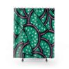 Fruit Shower Curtains, Kiwi Fruit Print, Green Shower Curtain Housewarming Gift Idea, Printed Shower Curtain