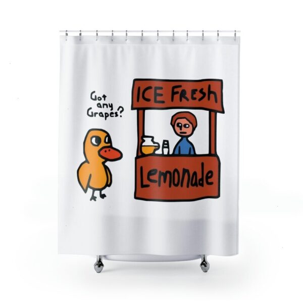 Got any Grapes Shower Curtain, The Duck Song Curtain, Duck Curtain, Funny Shower Curtain, Bathroom Decor, Gifts For Mom