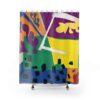Henri Matisse Shower Curtain, Abstract Art Print Shower Curtain, Modern Bath Design Housewarming Gift