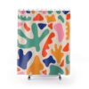 Henri Matisse Shower Curtains, Abstract Art Print Shower Curtain Housewarming Gift Home Decor