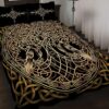 Raven Yggdrasil Viking Quilt Viking Bedding Set Bedset, Viking Quilt Bedding Set Blanket, Viking Quilt For Bedroom, Gifts for Viking Lover