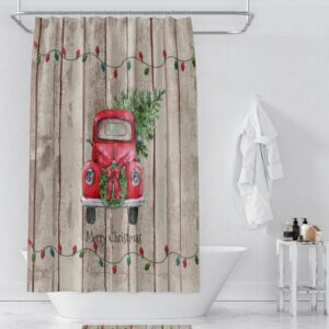 Red Truck, Home Decor, Shower Curtain, Optional Bathroom Set, Bath Towels, Hand Towels, Bath Mat