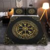 The Helm of Awe Viking Quilt, Viking Quilt Bedding Set Blanket, Viking Quilt For Bedroom, Gifts for Viking Lover