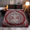 Yggdrasil Quilt Bed Set, Viking Quilt Bedding Set Throw, Twin, Queen, King Size, Viking Quilt Bedding Set Blanket, Viking Quilt For Bedroom, Gifts for Viking Lover