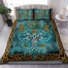 Yggdrasil Viking Quilt Bedding Set , Viking Quilt Bedding Set Blanket, Viking Quilt For Bedroom, Gifts for Viking Lover